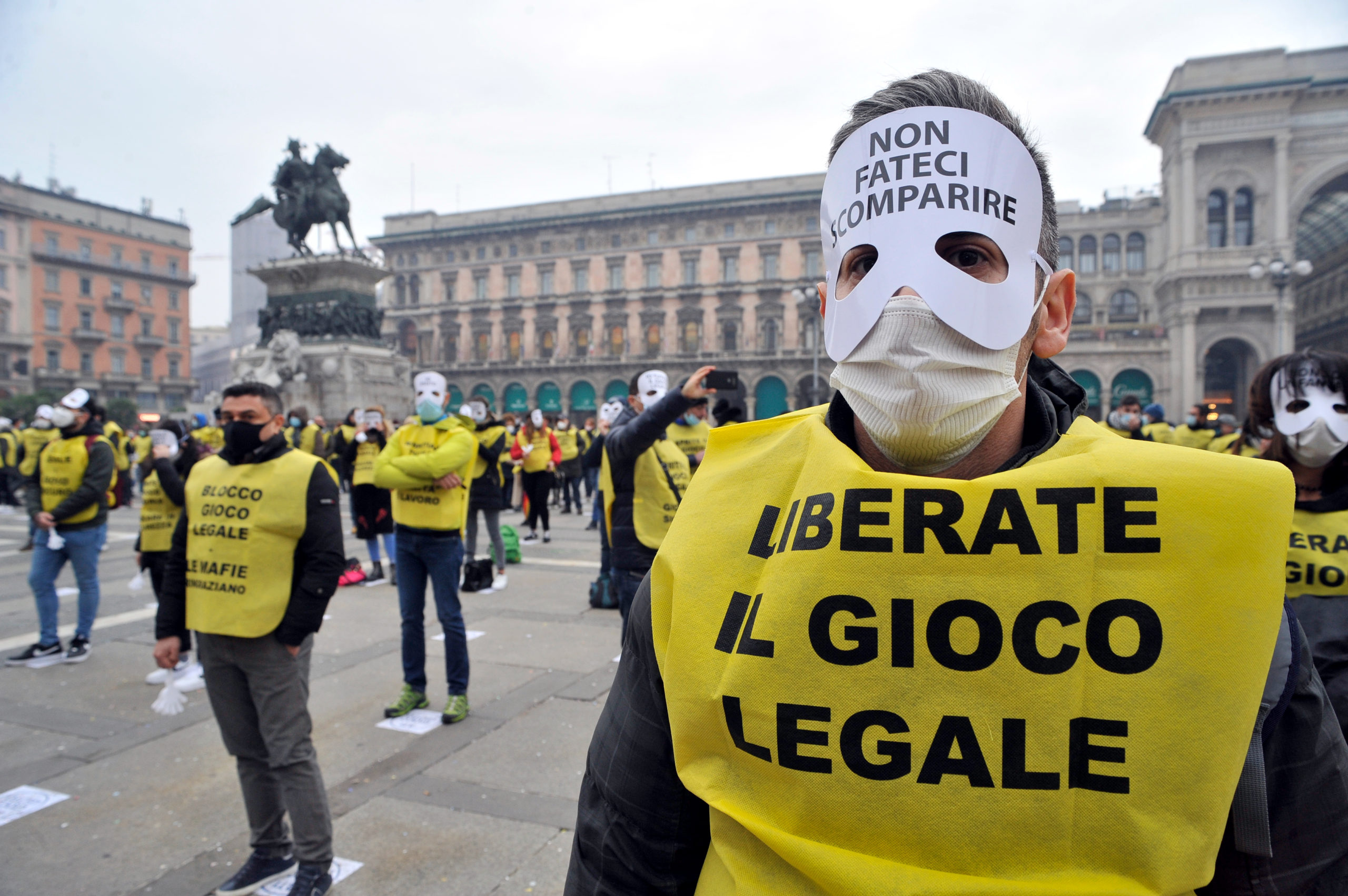 Lazio: lavoratori del gioco in piazza contro legge regionale